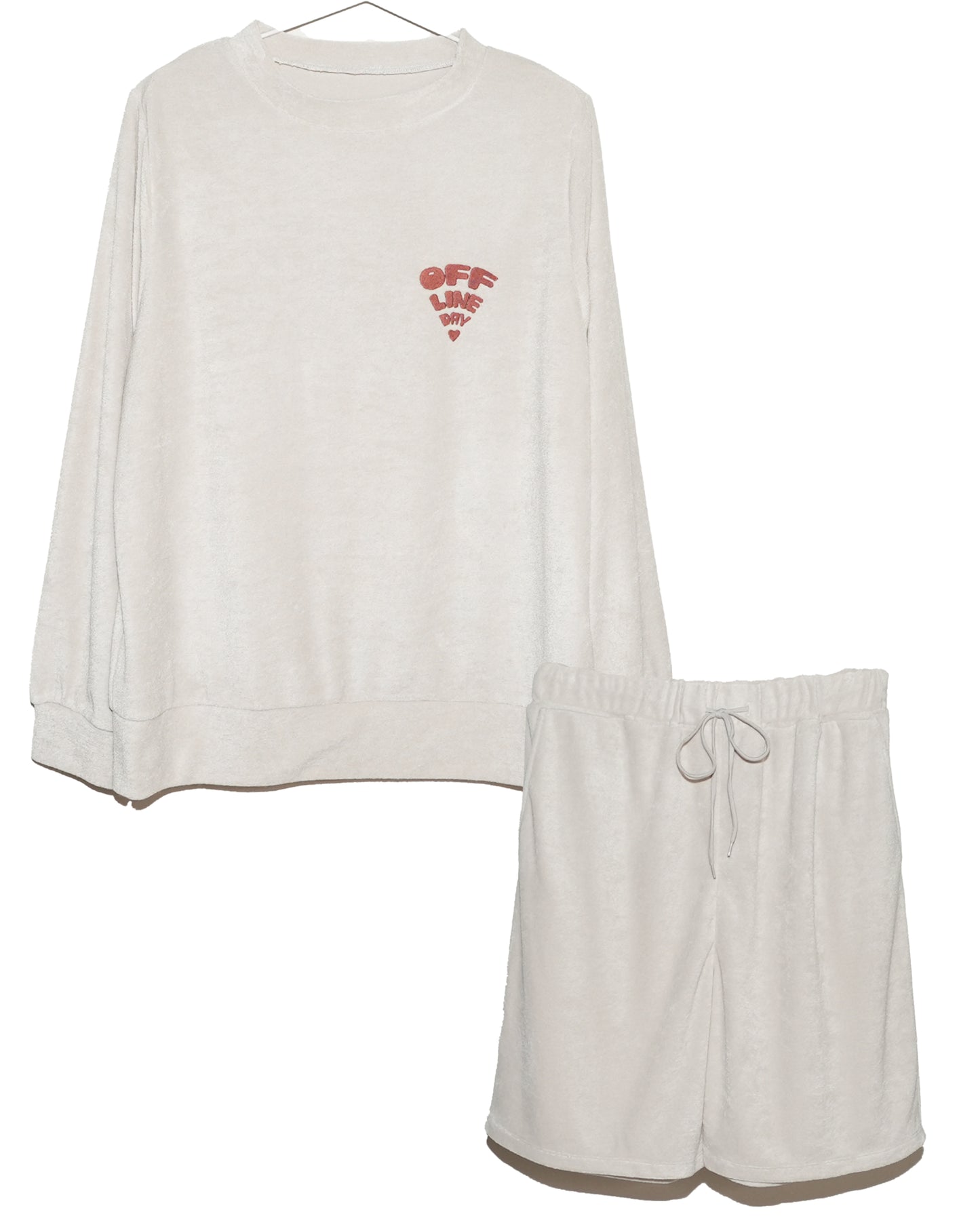 リラックスルームウェアセットアップ