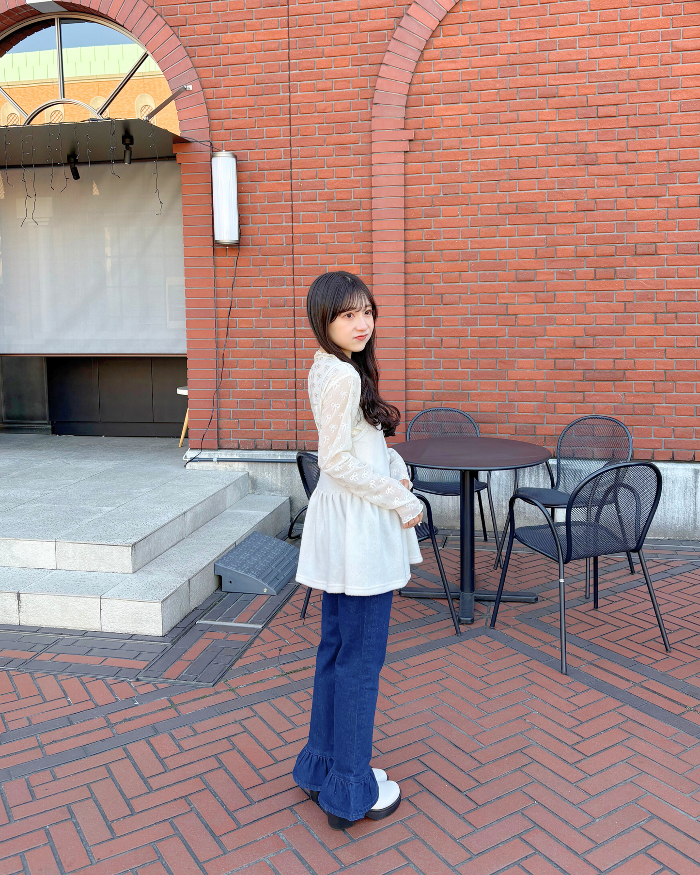 camisole muffler set up