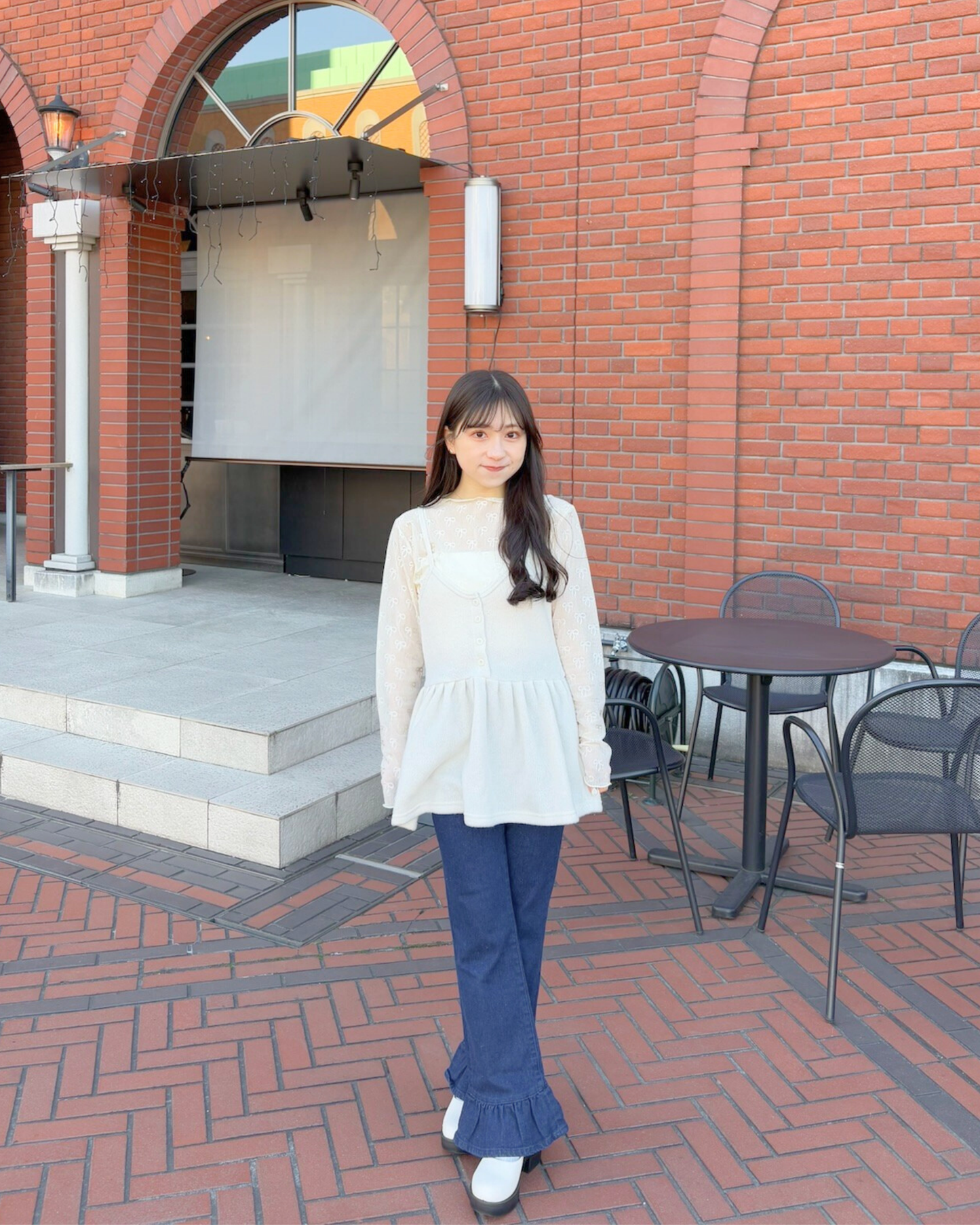 camisole muffler set up