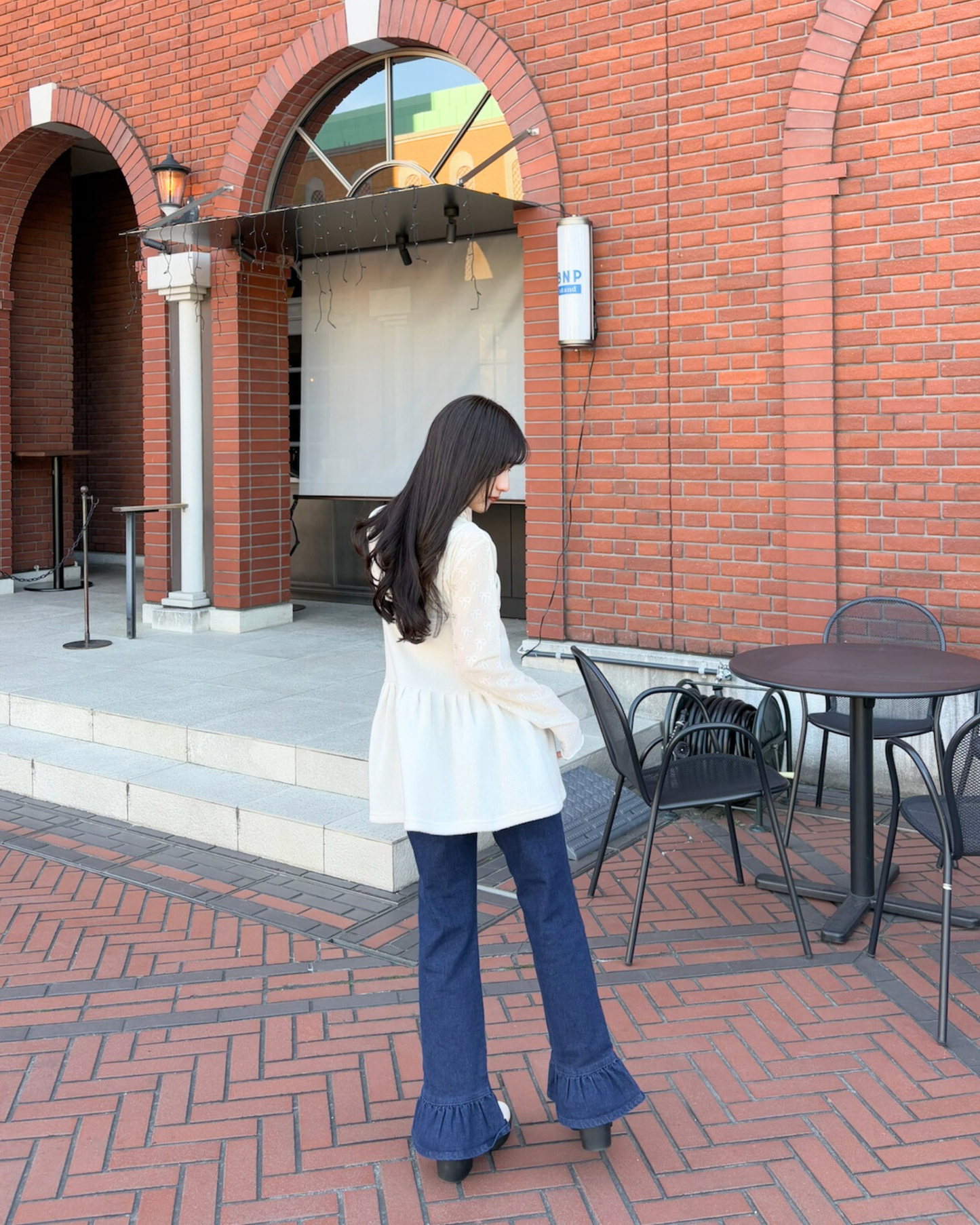 camisole muffler set up