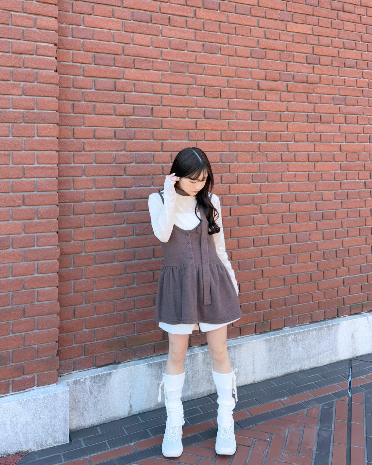 camisole muffler set up