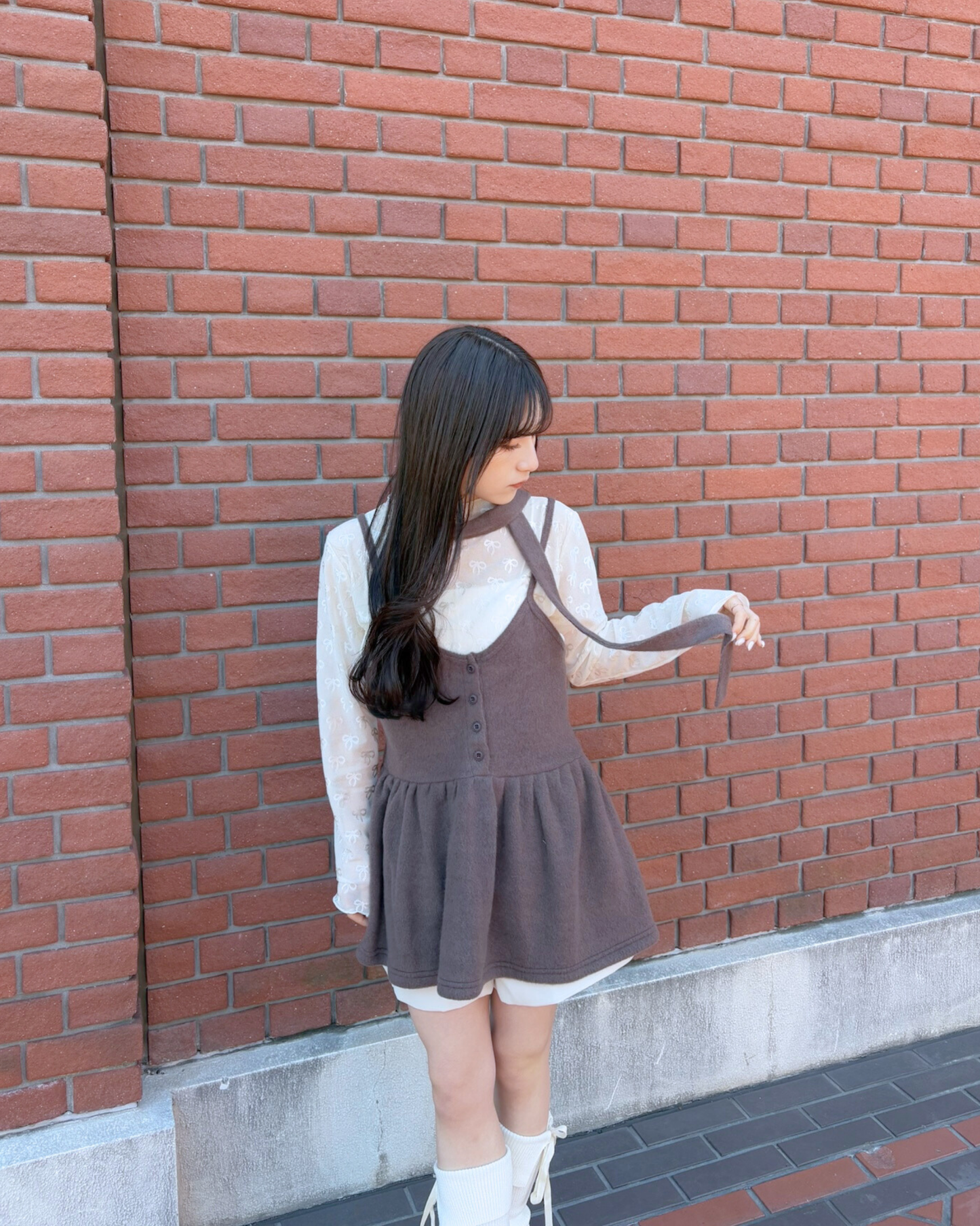 camisole muffler set up