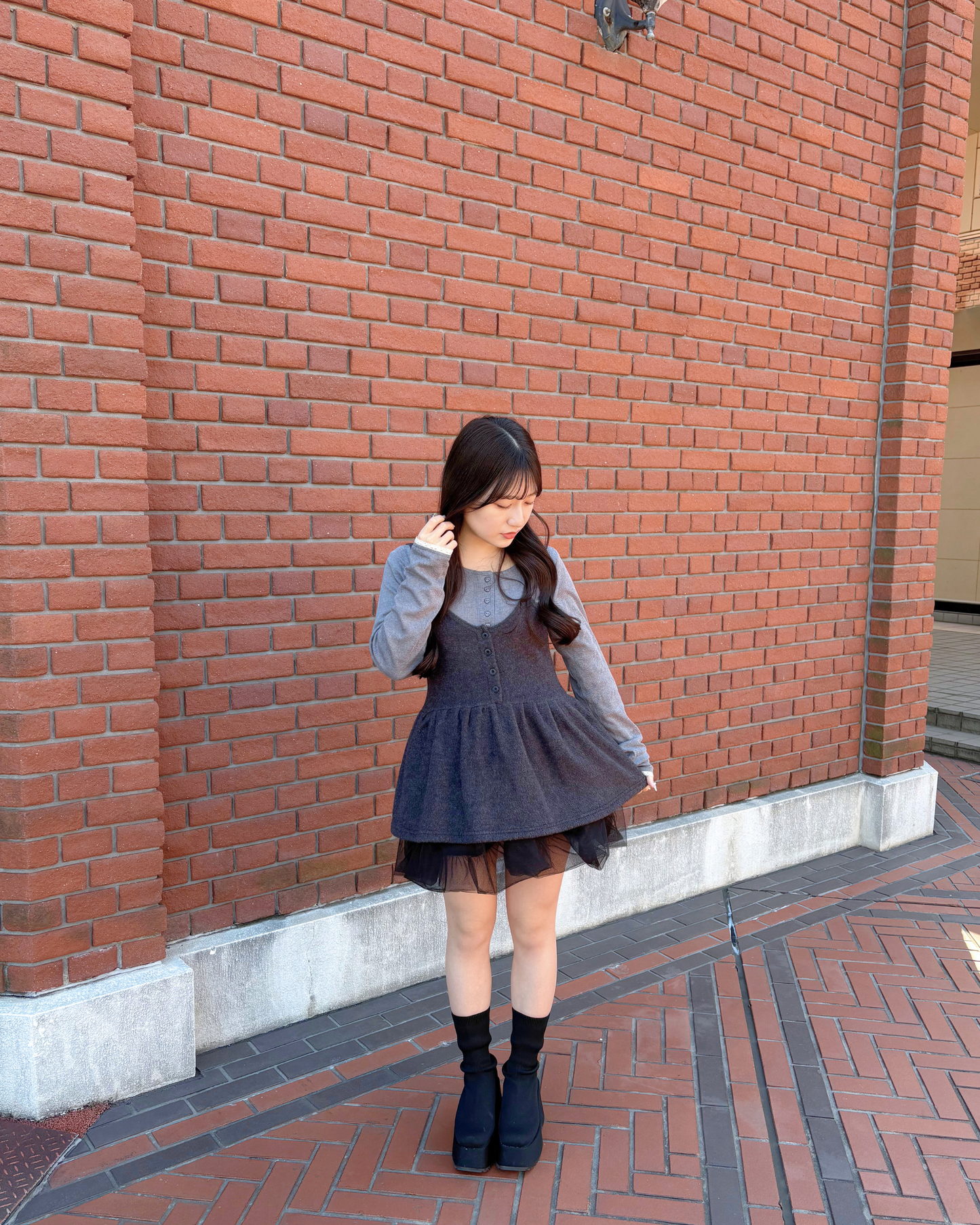 camisole muffler set up