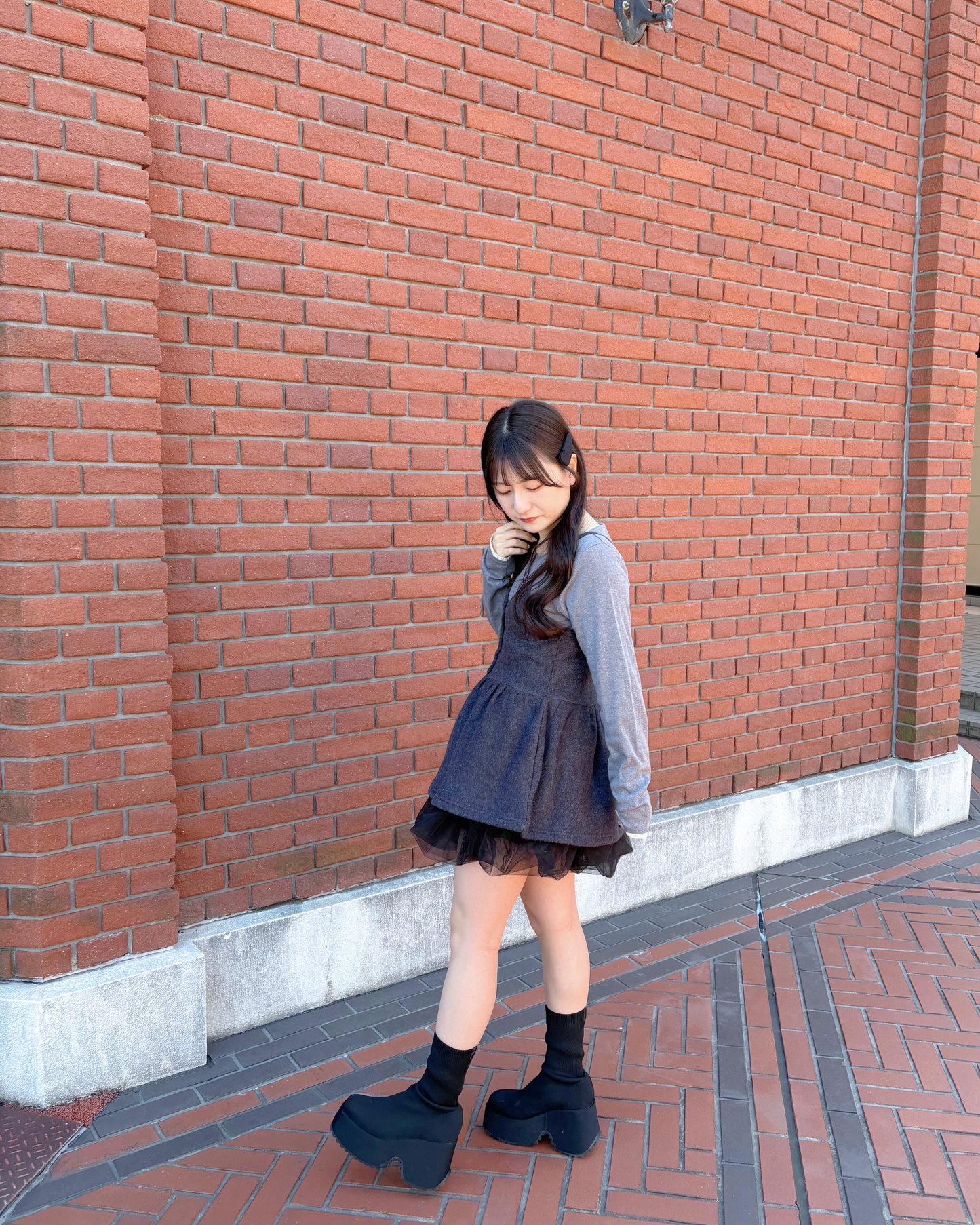 camisole muffler set up