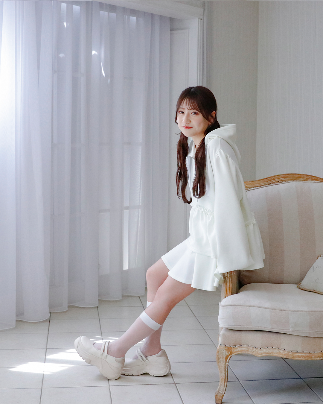 peplum frill parker (setup対応)
