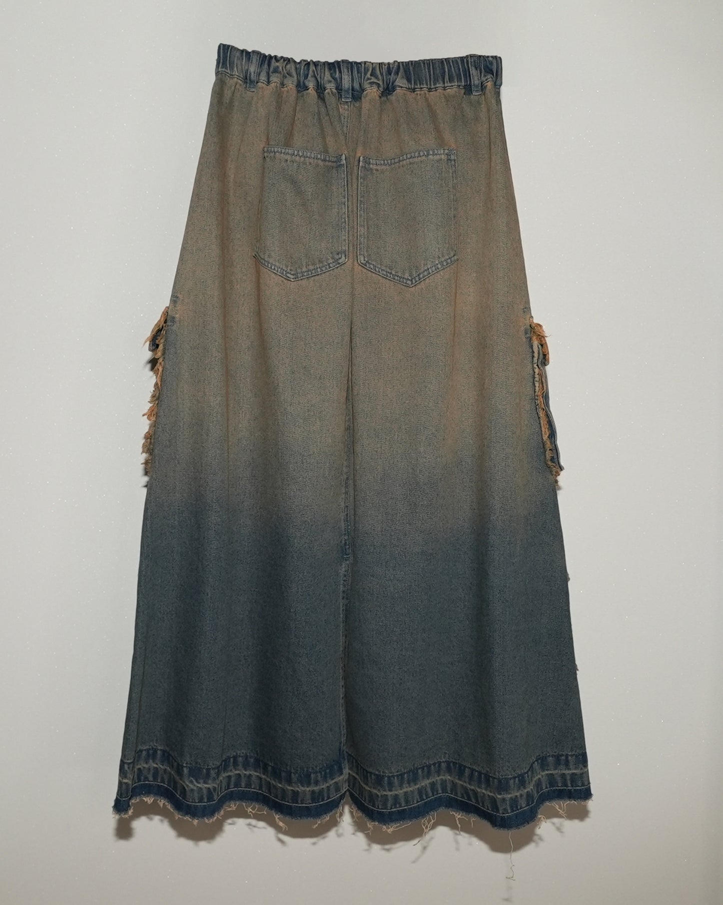 カーゴデニムスカート