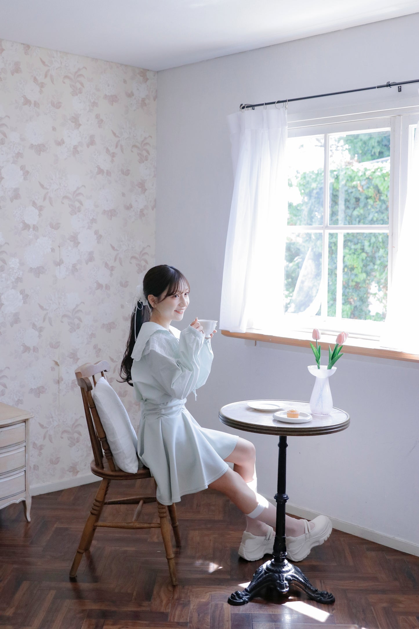 sweat flare skirt (setup対応)
