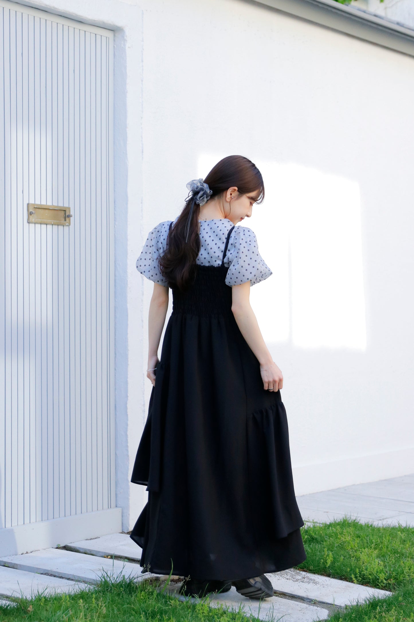 asimée tiered camisole onepiece