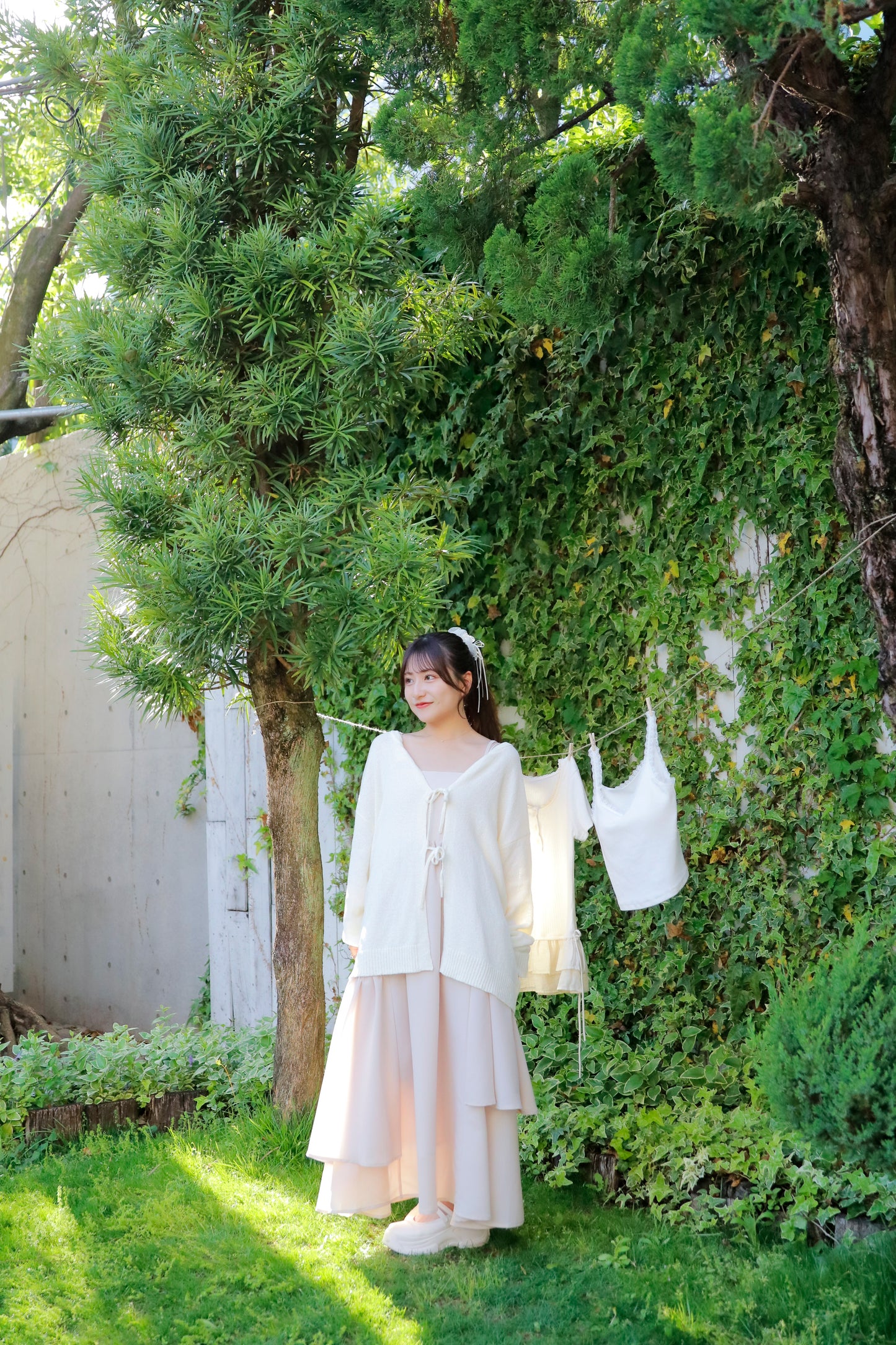 asimée tiered camisole onepiece