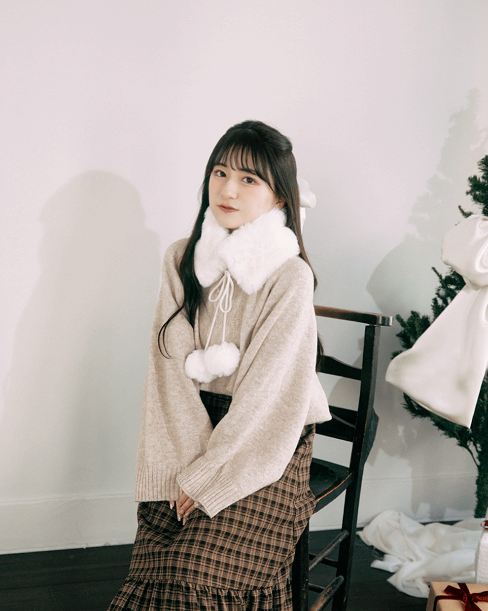 over sleeve knit