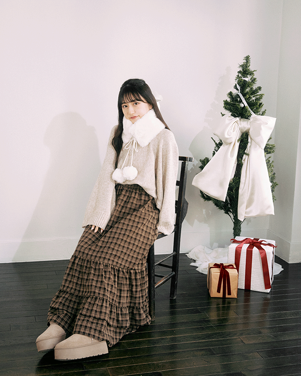 over sleeve knit