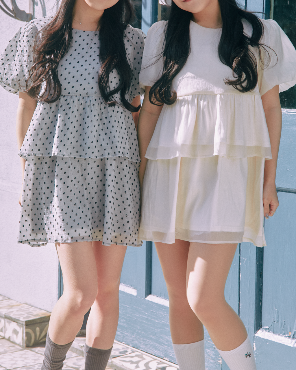 peplum mini one piece set up