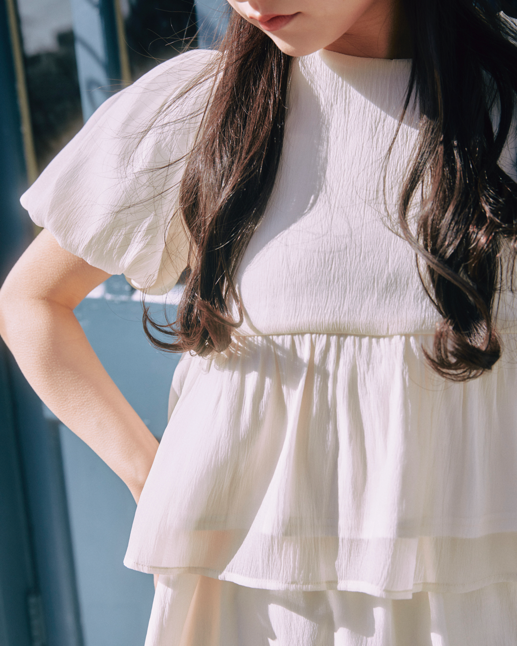 peplum mini one piece set up