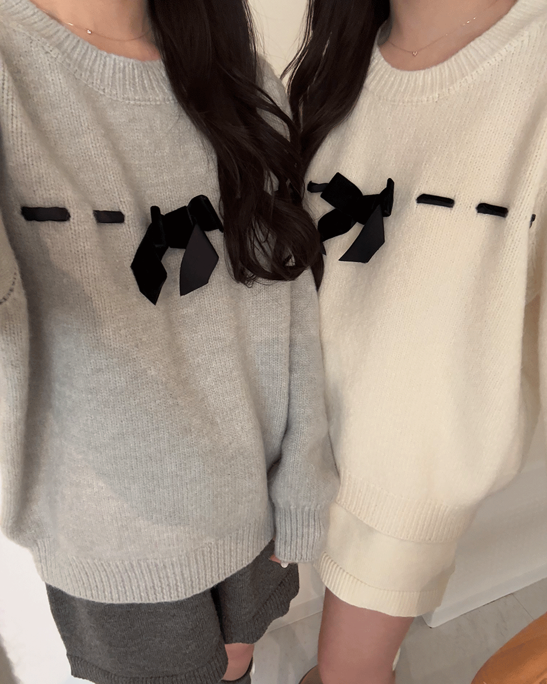 Ribbon knit
