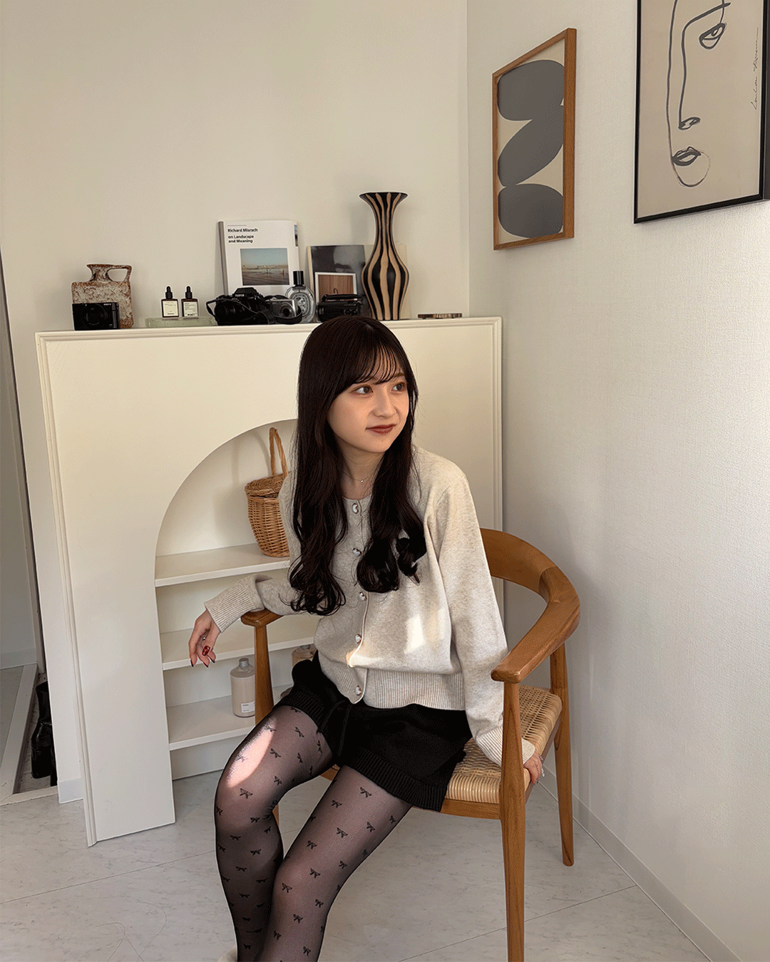 Heart cardigan
