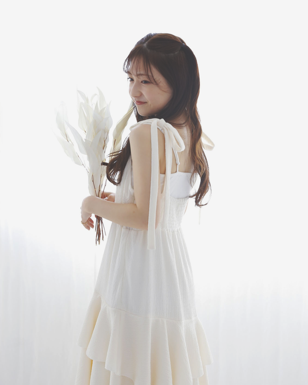tiered ribbon camisole onepiece