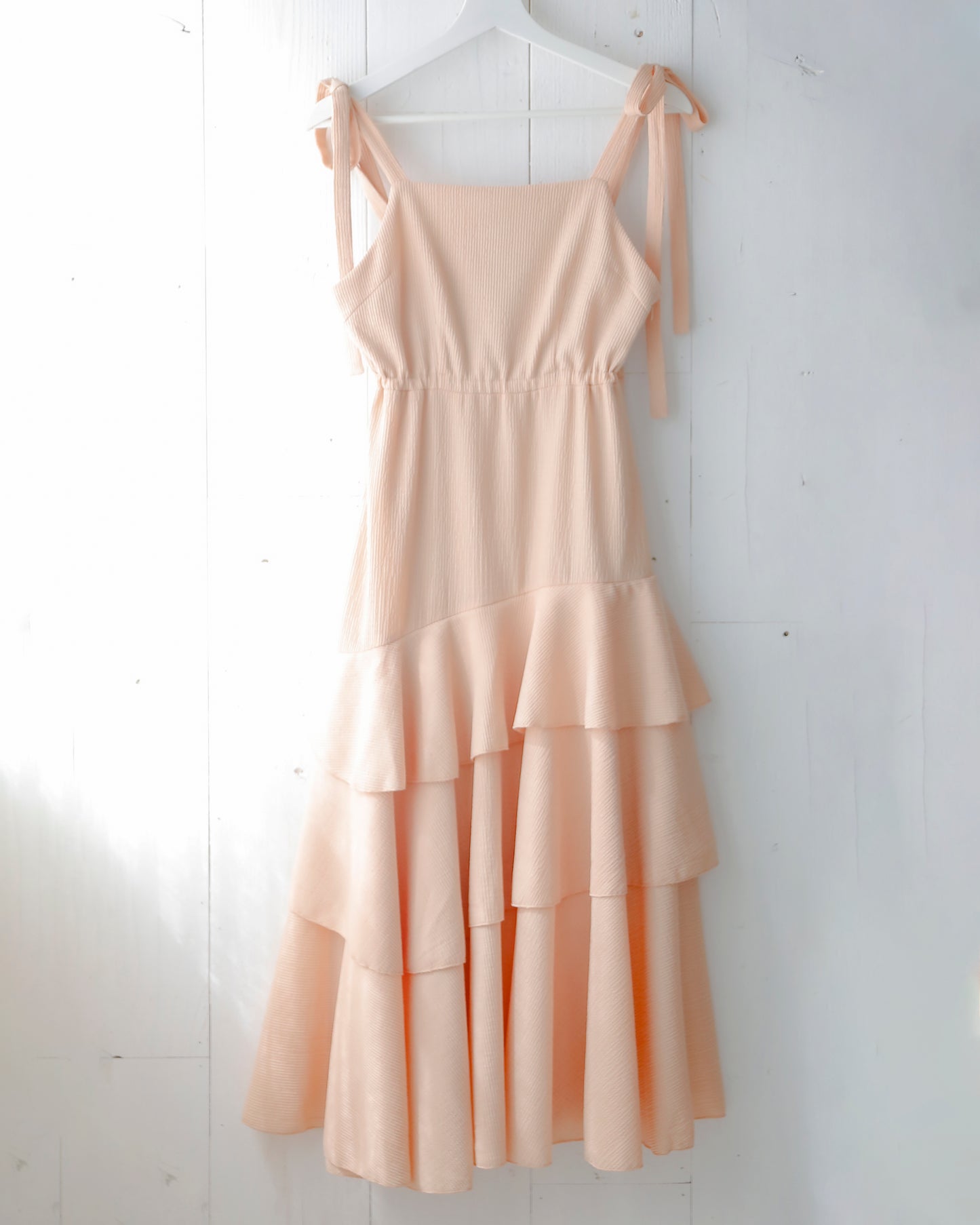 tiered ribbon camisole onepiece