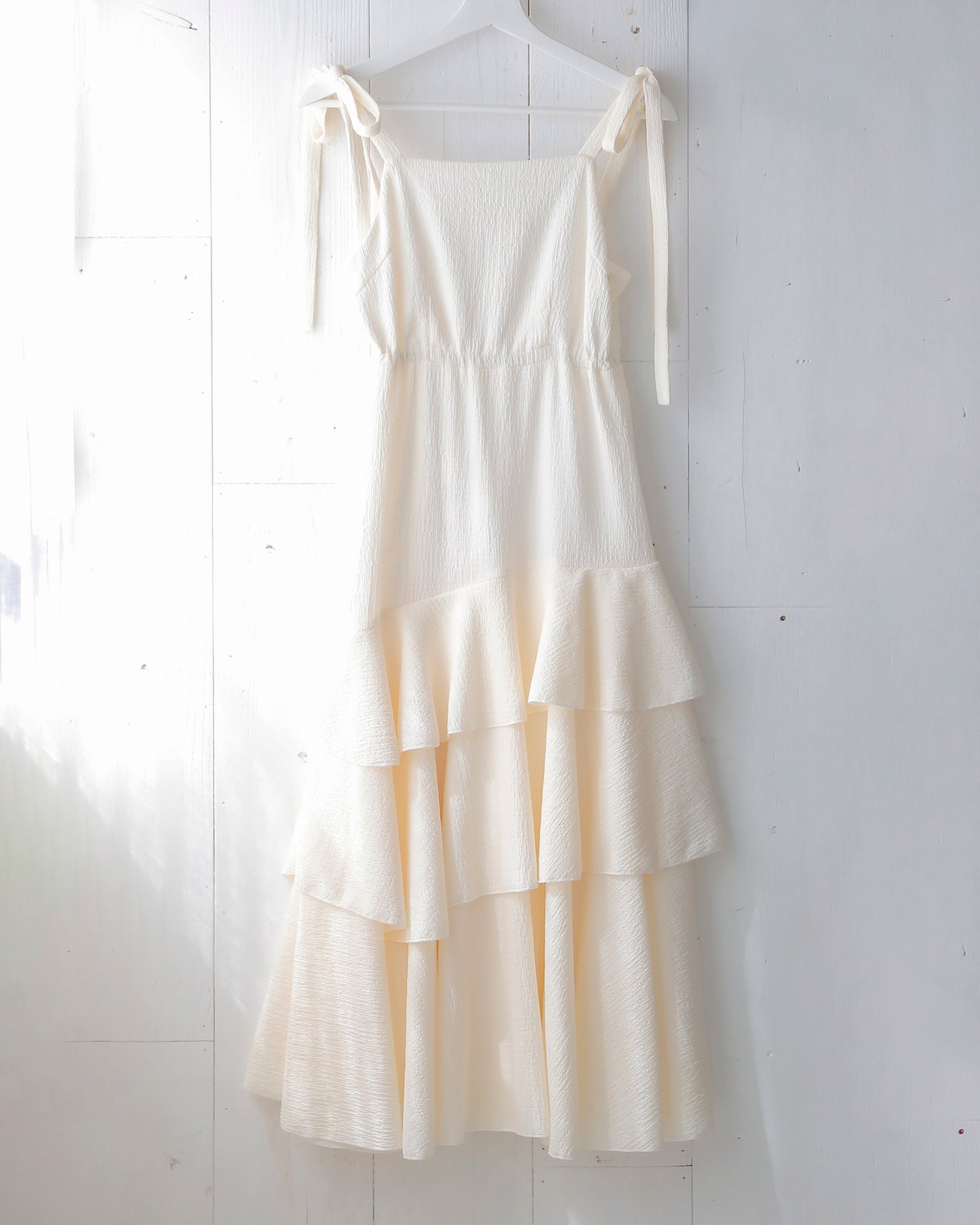 tiered ribbon camisole onepiece