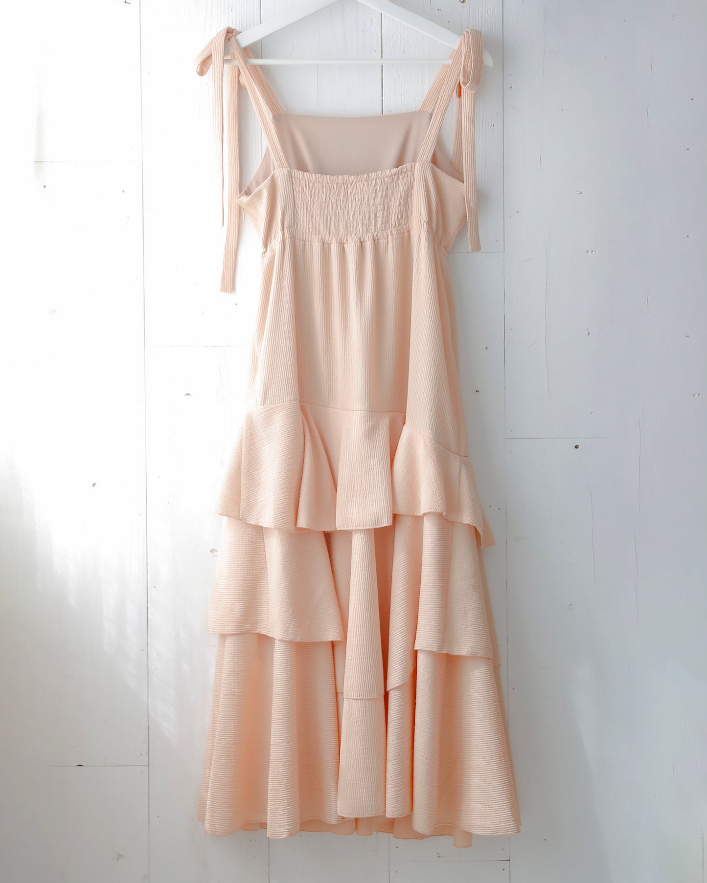 tiered ribbon camisole onepiece