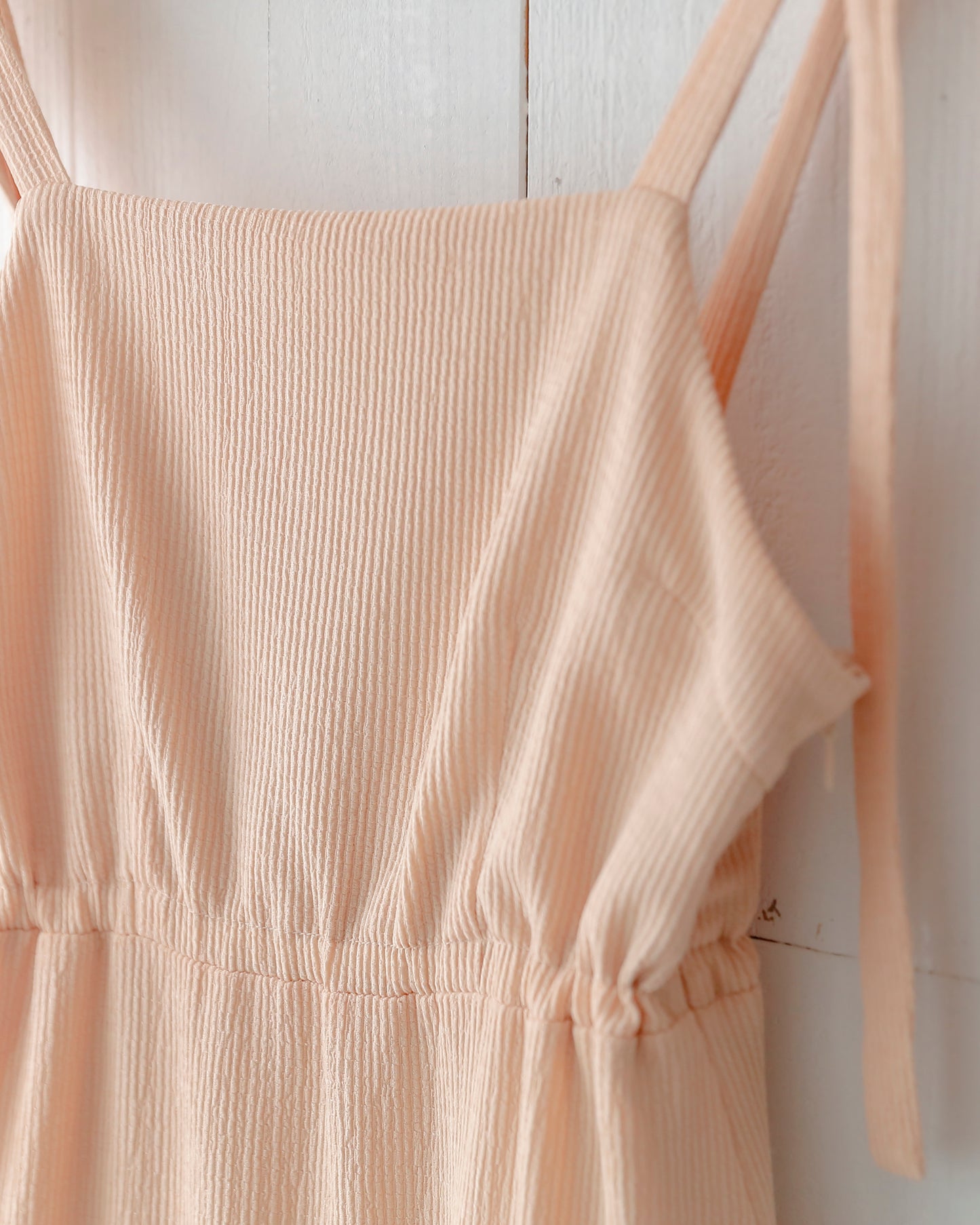 tiered ribbon camisole onepiece