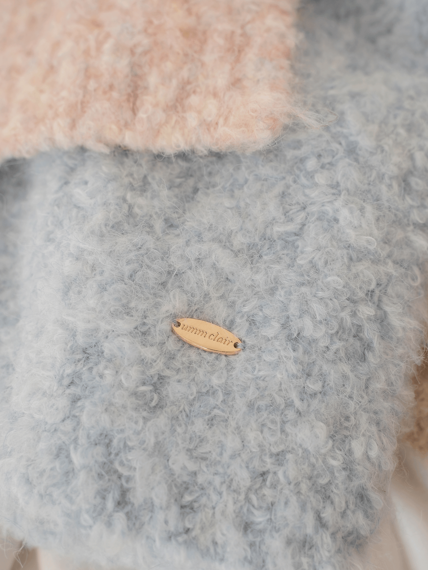 Fluffy Knit Muffler