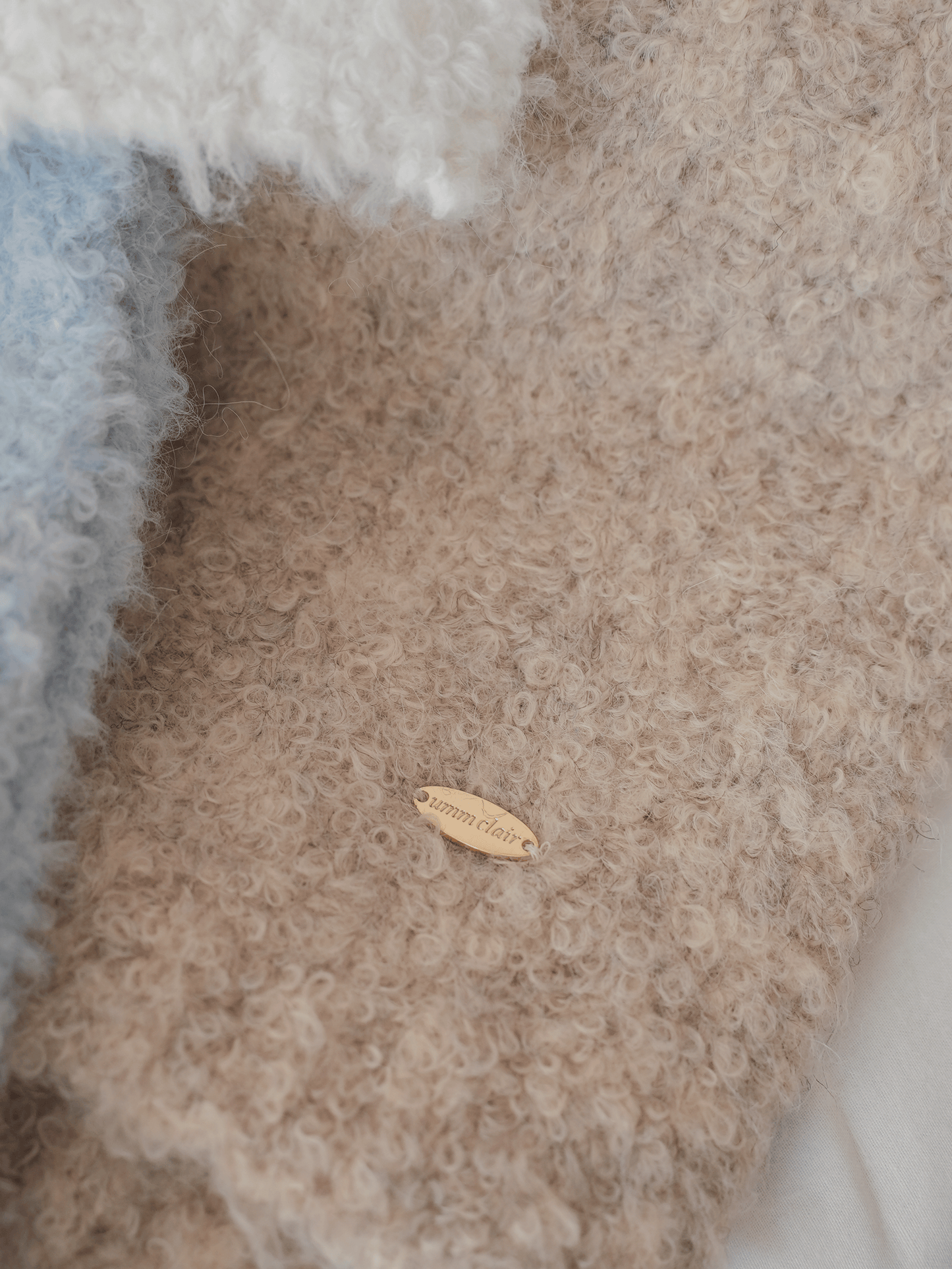 Fluffy Knit Muffler