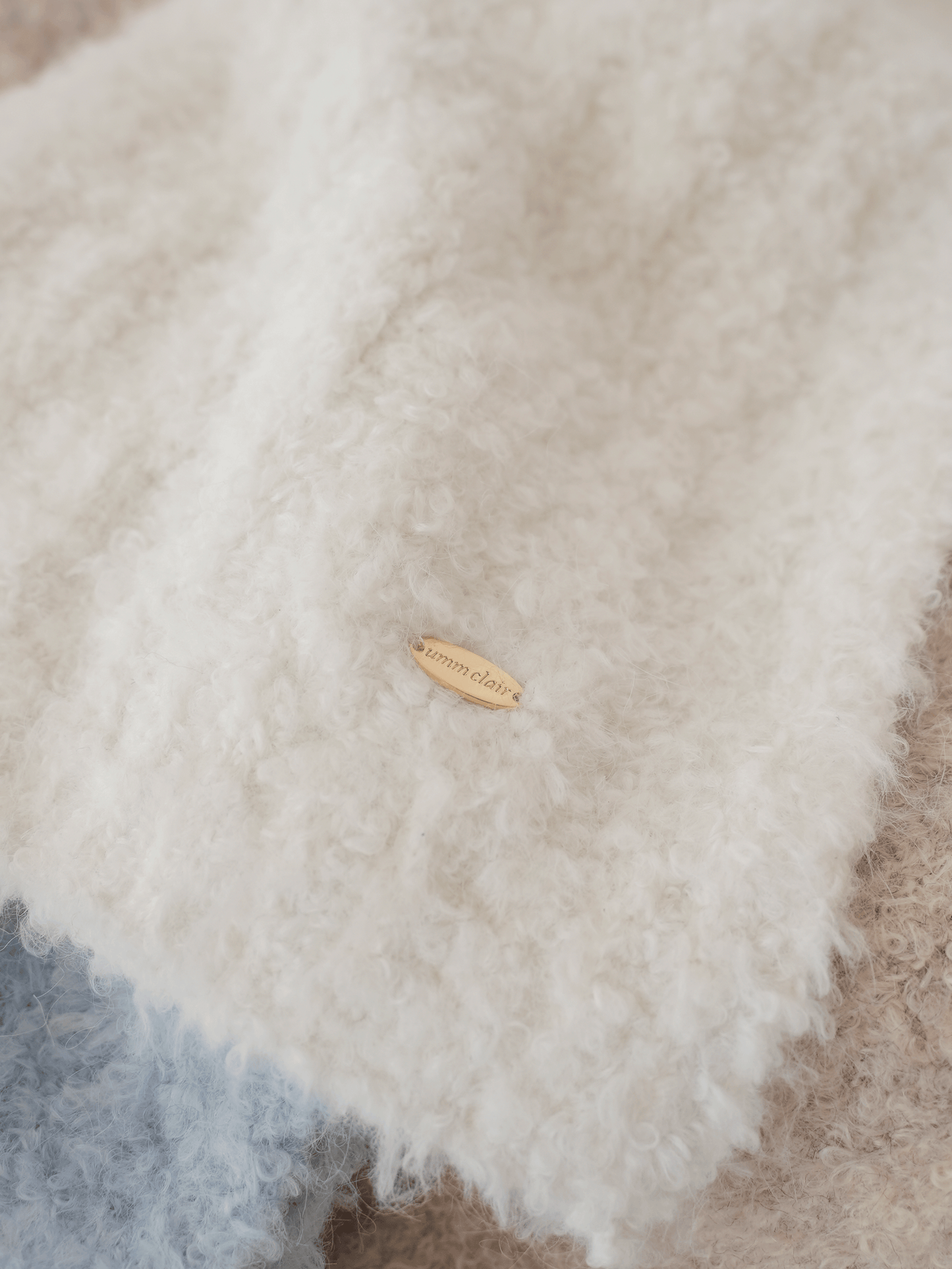 Fluffy Knit Muffler