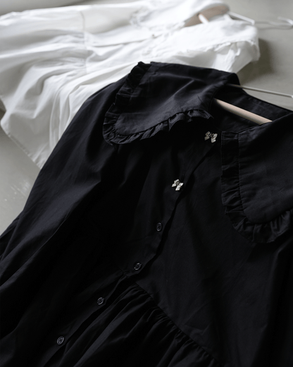 Soft Frill Collar Blouse