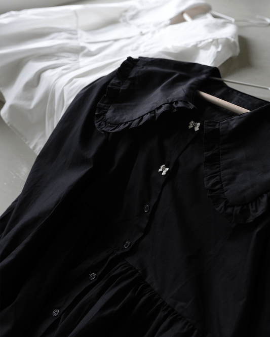 Soft Frill Collar Blouse