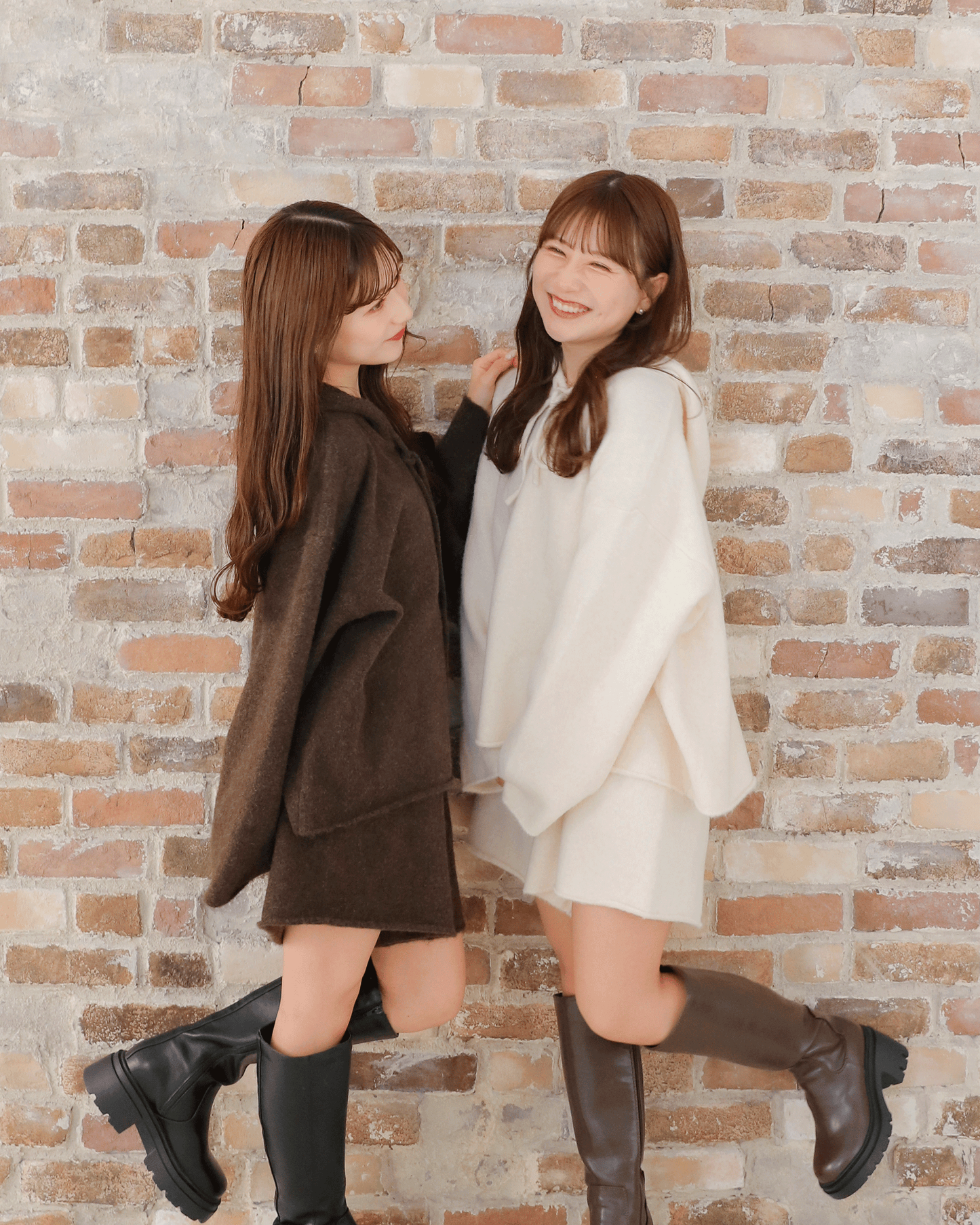 Soft Knit Hoodie Set