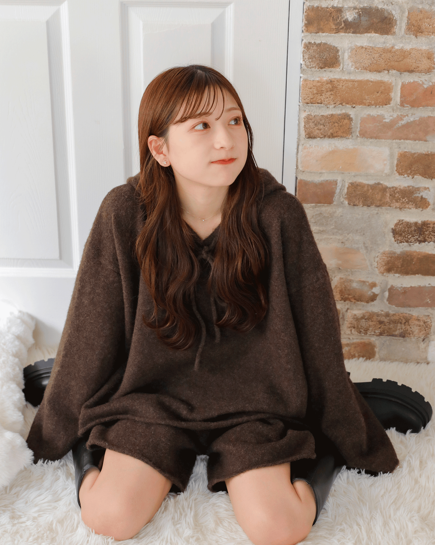 Soft Knit Hoodie Set