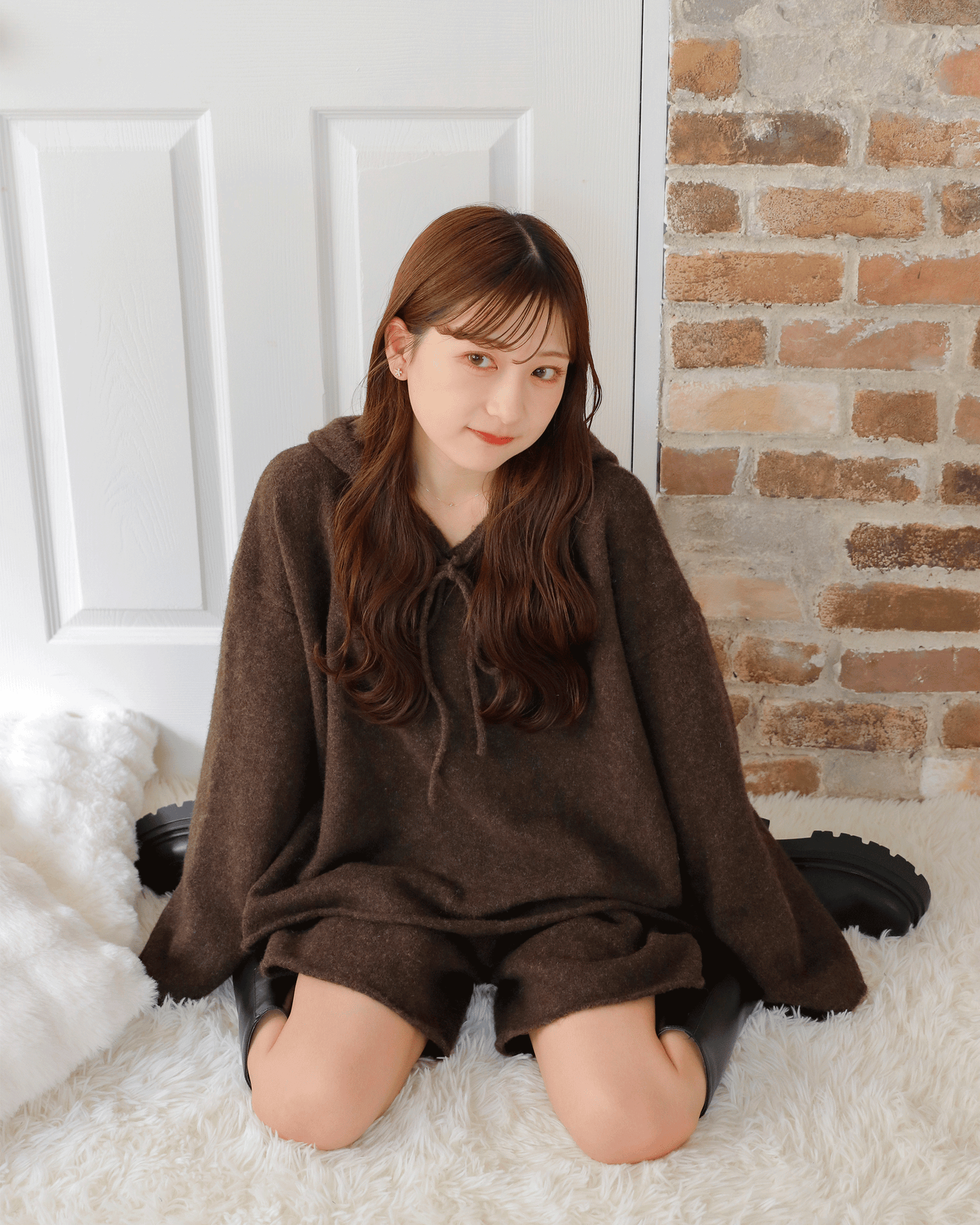 Soft Knit Hoodie Set