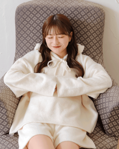 Soft Knit Hoodie Set