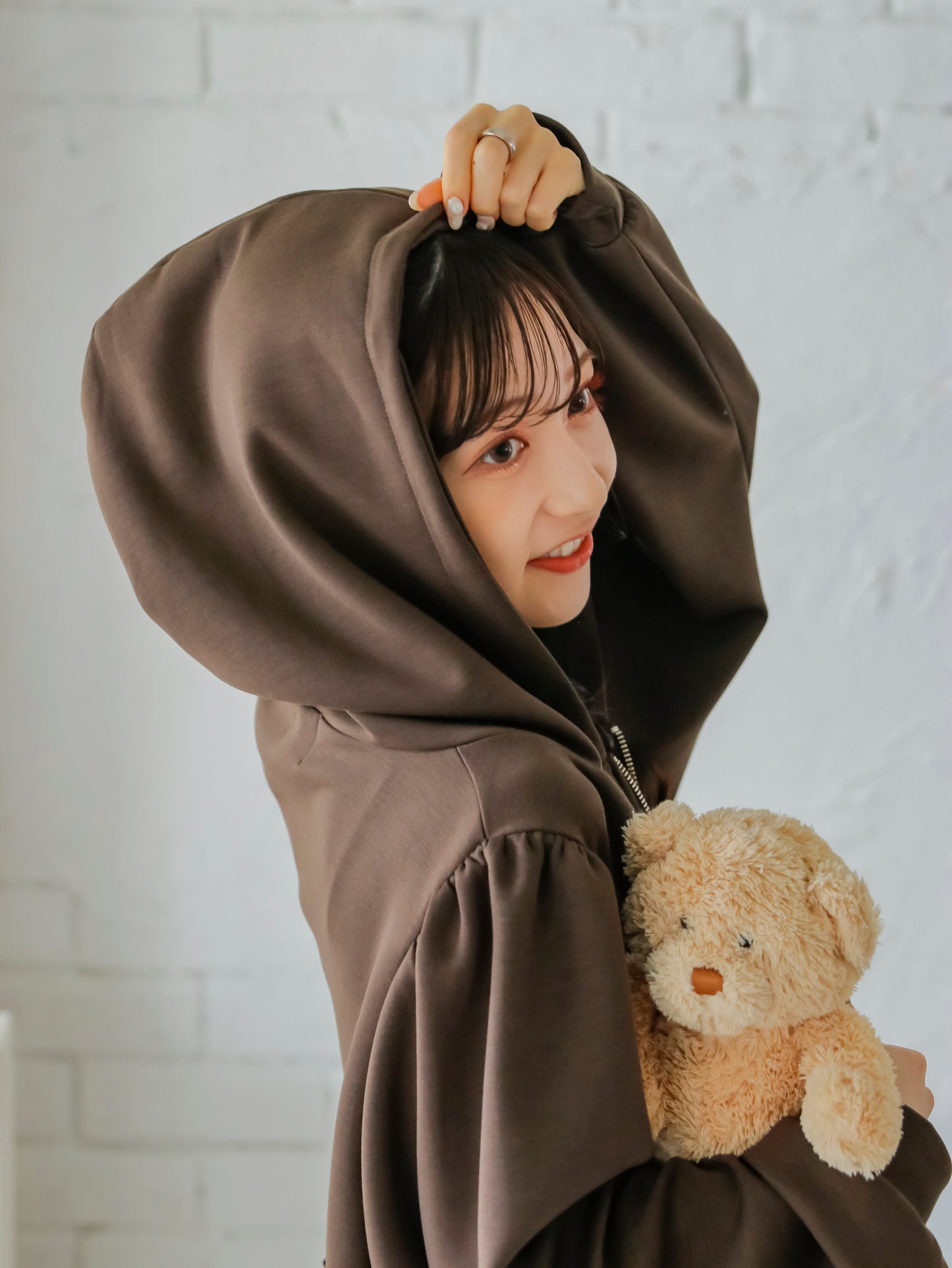 【新色】peplum frill parker