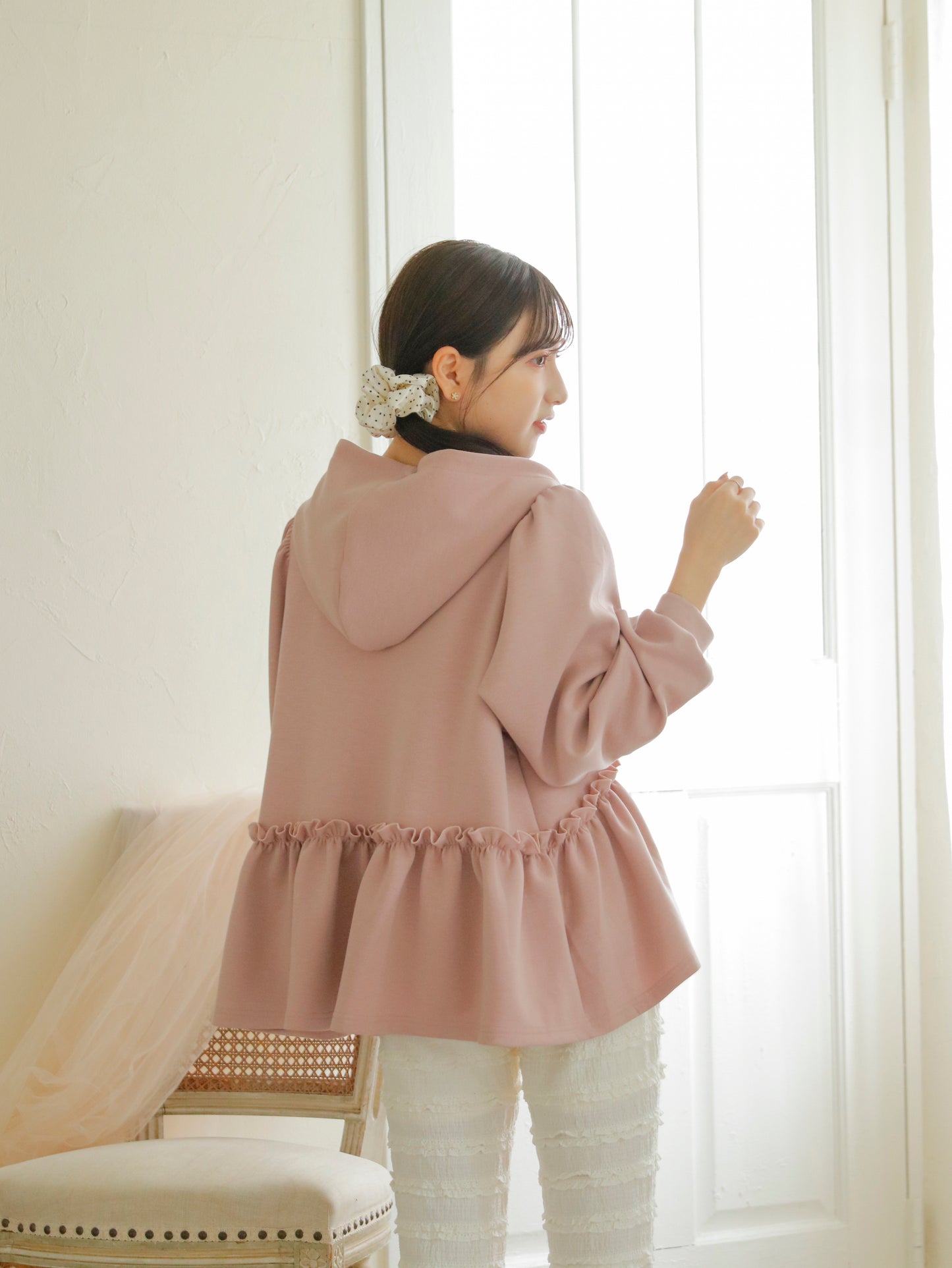 【新色】peplum frill parker