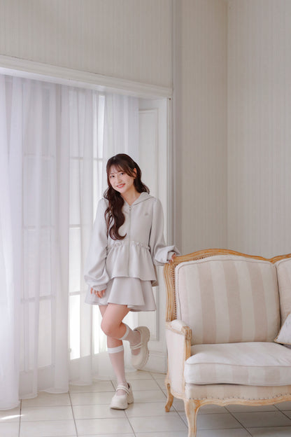 peplum frill parker (setup対応)