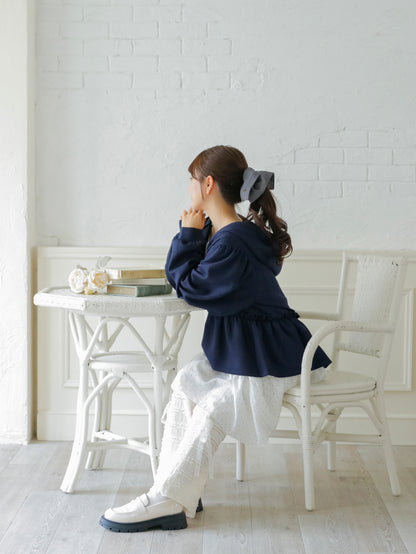 【新色】peplum frill parker