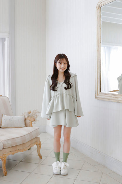 peplum frill parker (setup対応)