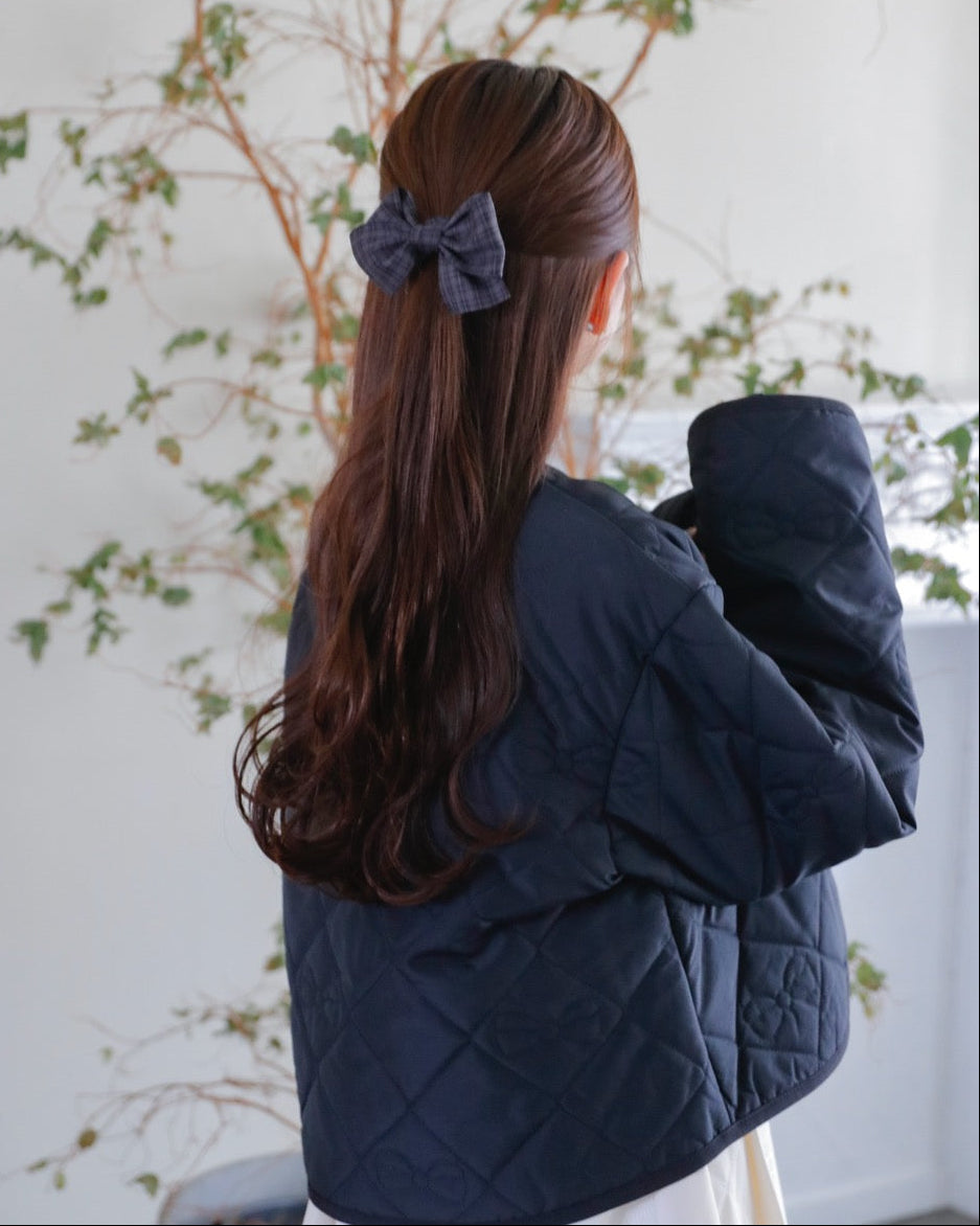Ribbon quilting coat