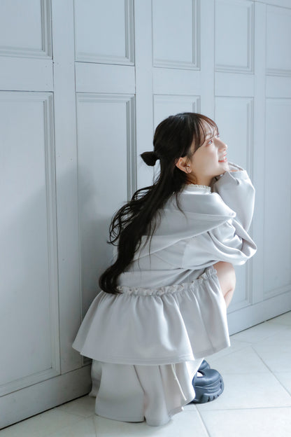 sweat flare skirt (setup対応)