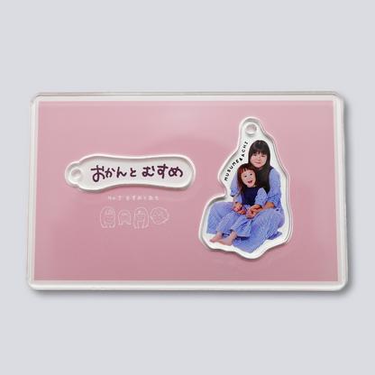 【アクリルキーホルダー】むすめっち＆あちver