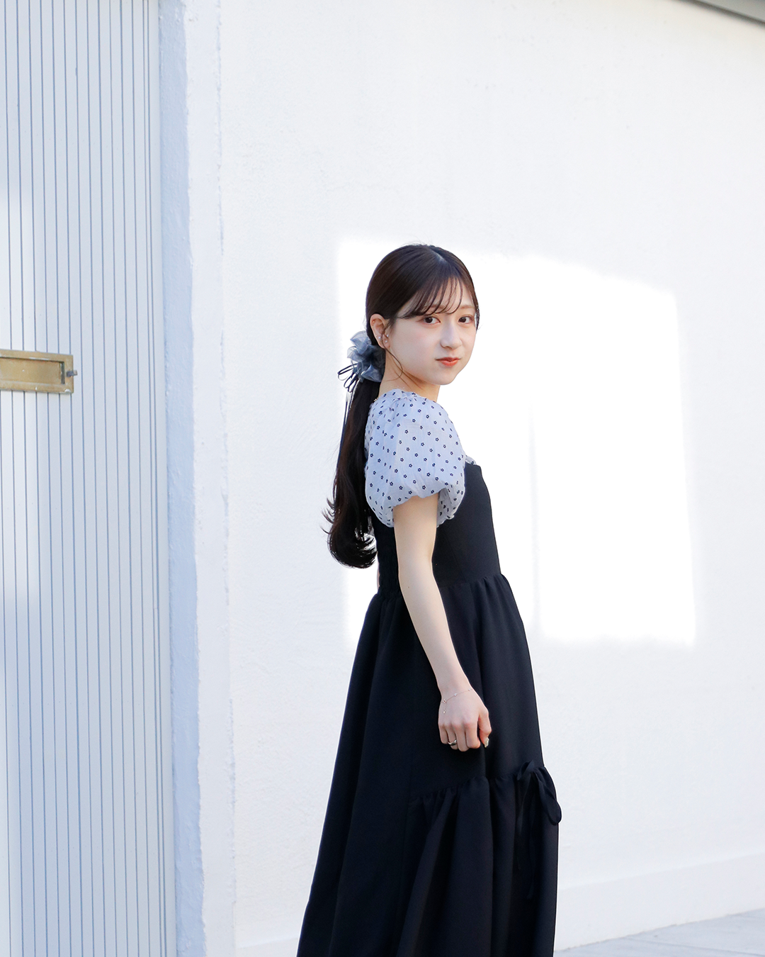 peplum mini one piece set up