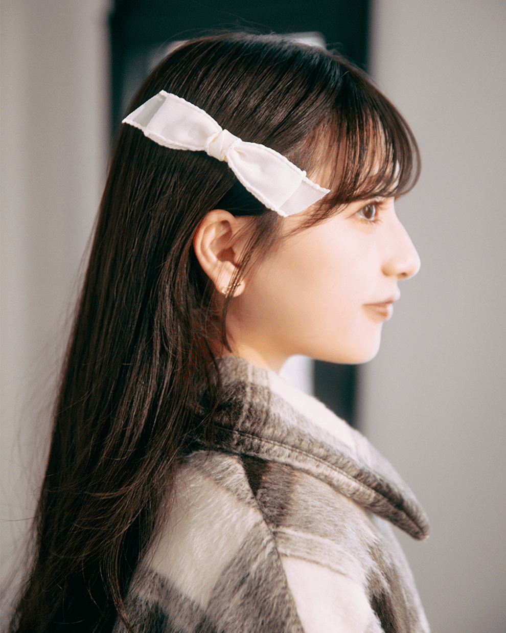 big ribbon hairpin