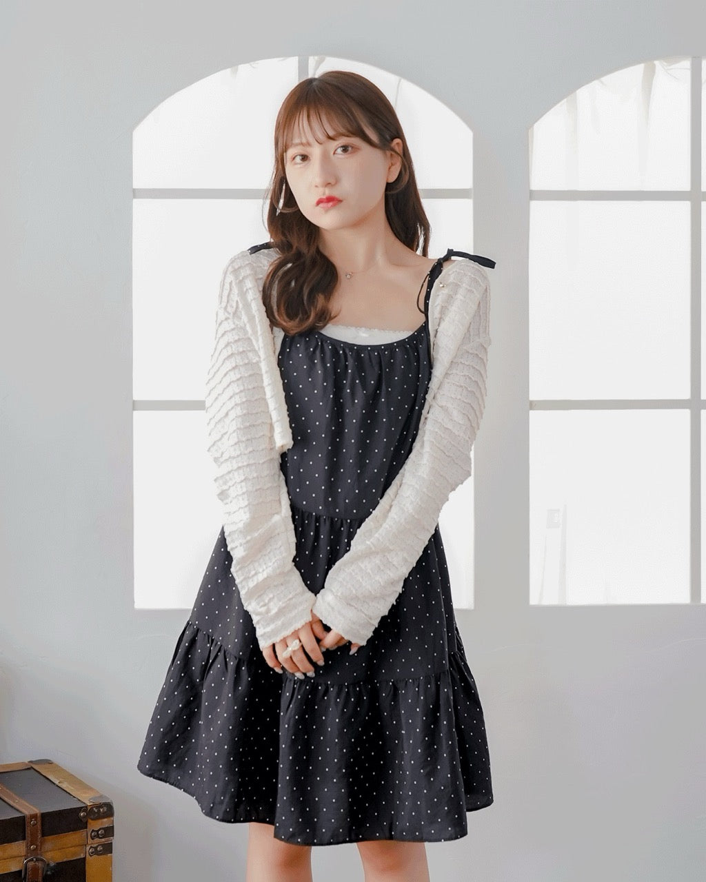 Dot Strap Onepiece
