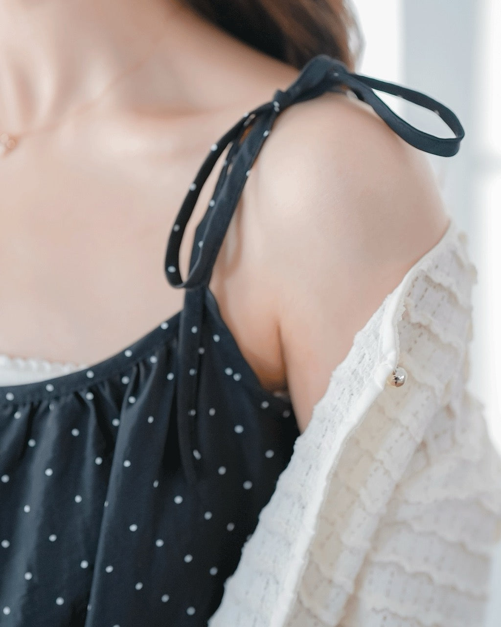 Dot Strap Onepiece