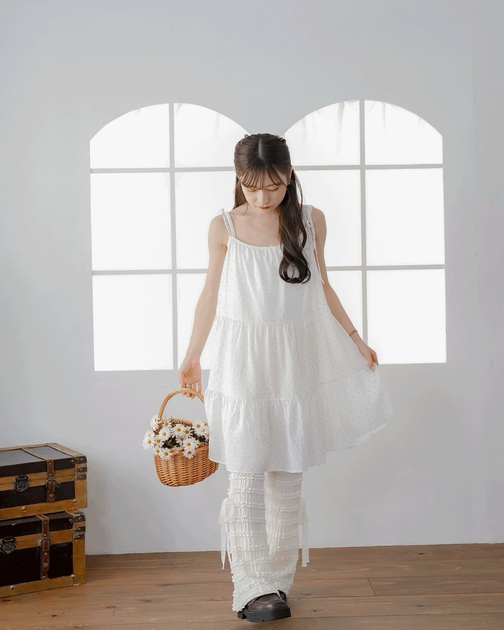Dot Strap Onepiece
