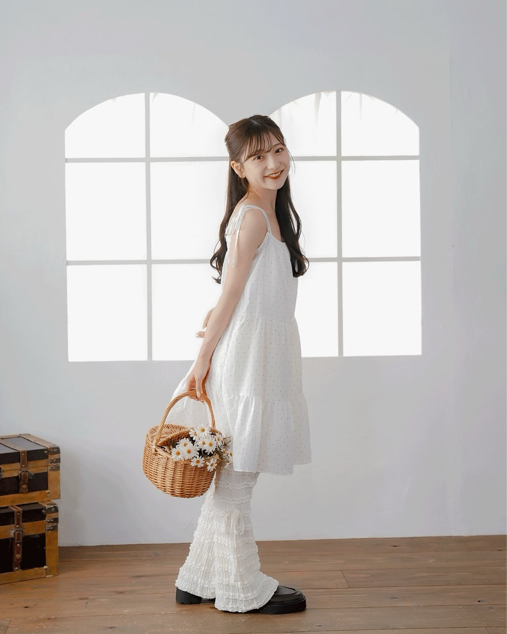 Dot Strap Onepiece