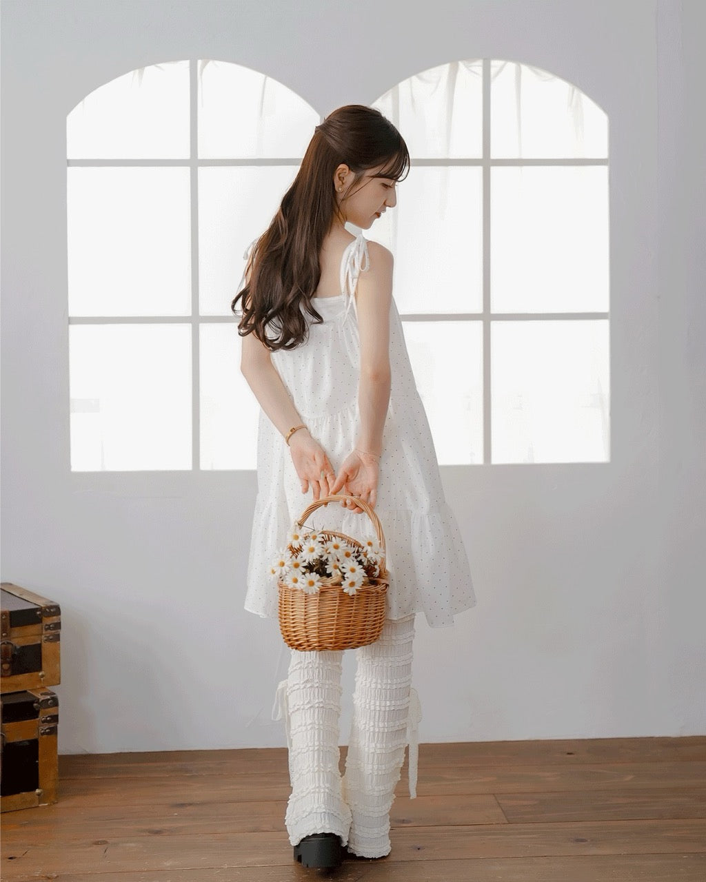Dot Strap Onepiece