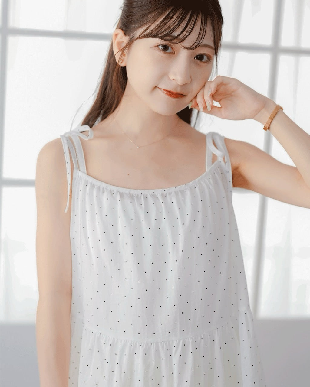 Dot Strap Onepiece
