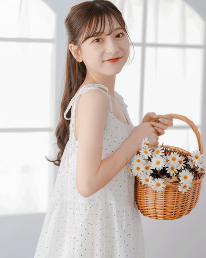 Dot Strap Onepiece